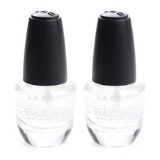 L.A. COLORS 單色硬甲油 13ml, 2個, 電壓