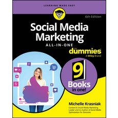 (英文圖書) Social Media Marketing All-In-One for Dummies 平裝版, 英文