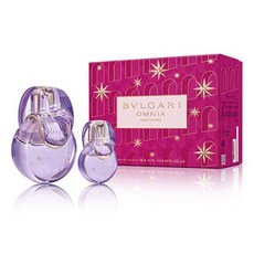 BVLGARI 寶格麗 Omnia Amethyste紫水晶女性淡香水聖誕禮盒 100ml+15ml, 1組