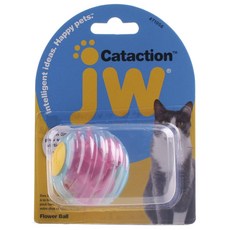 jw 貓咪發聲玩具球, 1個, 混色