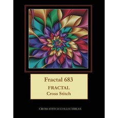 (英文圖書) Fractal 683: Fractal Cross Stitch Pattern 平裝版, Createspace Independent Pub..., 英文