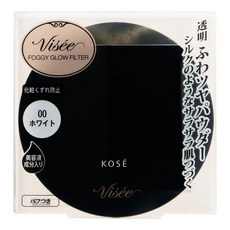 Visee 柔霧幻紗蜜粉餅, 7g, 1盒, 000 珍珠柔白