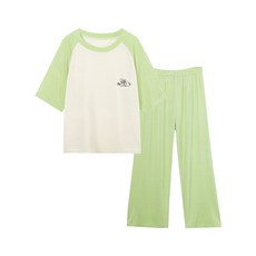 i揪團 中大童莫代爾撞色居家服 B58-1