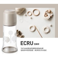 韓國MOTHER-K拋棄式奶瓶禮盒四件組(四色可選), 亞麻棕