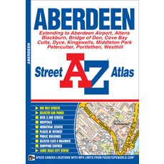 (英文圖書) Aberdeen A-Z Street Atlas 平裝版, Geographers' A-Z Map Compan..., 英文