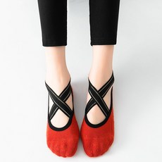 緞帶露趾瑜珈襪 交叉棉質瑜珈襪 防滑瑜珈襪 露趾襪 舞蹈襪 運動襪 瑜珈襪 芭蕾襪