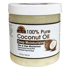 OKAY Pure Naturals 椰子油深層保濕霜, 1個, 502ml