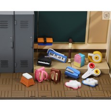 IWAKO 造型橡皮擦 學校系列