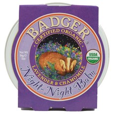 BADGER 寶寶好眠膏, 薰衣草&洋甘菊, 56g, 1罐