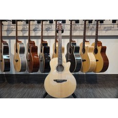 識樂音樂工作室 Long Zong 嶄 Zhan2 面雲 側楓BK 木吉他，雲杉木面板，楓木側背板，BK桶身設計, 詳見包裝