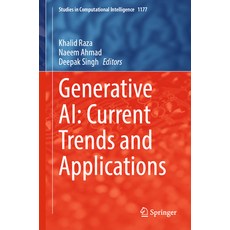(英文圖書) Generative Ai: Current Trends and Applications 精裝版, Springer, 英文