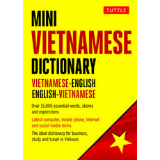 (英文圖書) Mini Vietnamese Dictionary: Vietnamese-English / English-Vietnamese Dictionary 平裝版, Tuttle Publishing, 英文
