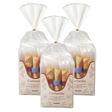 Goncharoff 綜合捲心餅乾, 3個, 186g