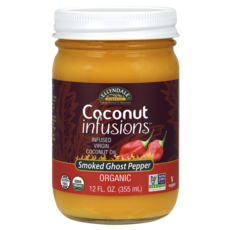 ELLYNDALE foods 椰子輸液煙熏鬼胡椒粉, 1個, 355毫升