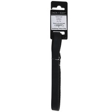 Zack & Zoey 尼龍寵物牽繩, 曜石黑, 1個