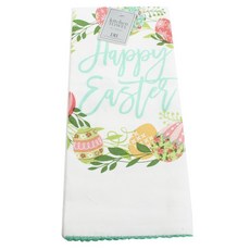 DESIGN IMPORTS 復活節快樂 Leeth 印花洗碗巾廚房十字架 45.7 x 71.1cm, 1個, 混色