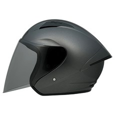 NHK N-1 Elite 高CP值 3/4罩式安全帽，輕量化超通風，多色可選, 亮槍灰