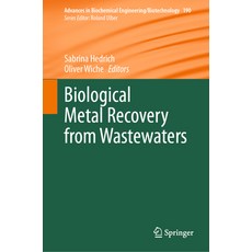 (英文圖書) Biological Metal Recovery from Wastewaters 精裝版, Springer, 英文