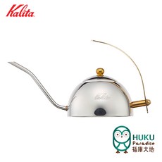 【Kalita】金澤壺 手沖壺 細口壺 600ml 頂級不鏽鋼材質 Kono濾杯專用, 1個, 約600 ml