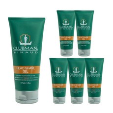 CLUBMAN 刮鬍凝膠, 6個, 177ml