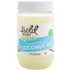 field DAY 壓榨椰子油, 1個, 414ml