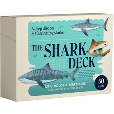(英文圖書) The Shark Deck: A Deep Dive on 50 Fascinating Sharks 平裝版, Smith Street Gift, 英文