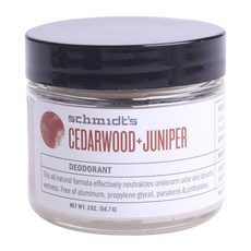 Schmidt's Naturals 雪松 + 杜松除臭劑, 1個, 56.7克