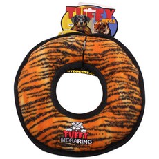 TUFFY Mega Ring 幼犬的毛絨玩具, 1個, 老虎