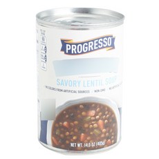 Progresso 扁⾖鼠尾草濃湯罐頭, 1罐, 405g