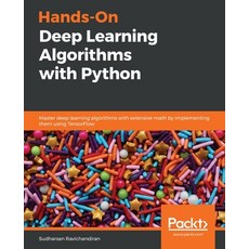 Hands-On Deep Learning Algorithms with Python, Packt Publishing, 英文, 平裝版