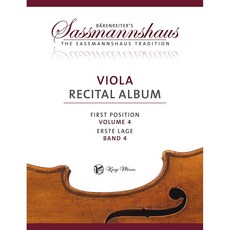 凱翊 中提琴獨奏專輯 第4冊 Viola Recital Album Volume 4 - 中提琴譜、獨奏樂譜