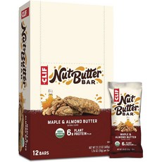 CLIF 楓糖杏仁奶油能量棒, 12入, 50g