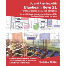 (英文圖書) Up and Running with Bluebeam Revu 21: For Revu Basics Core and Complete 平裝版, Independently Published, 英文