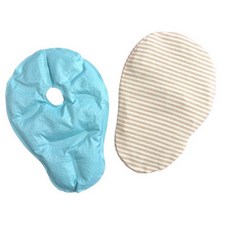 孕婦冷熱敷墊 舒緩乳房不適 冷熱敷皆宜 環狀設計 柔軟親膚, 1個, 冷熱敷【含布套】