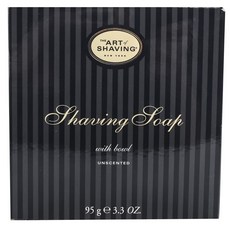 THE ART OF SHAVING 無味剃須皂木球, 1個, 95克