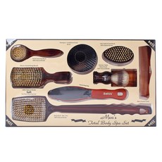 BASS 男士全身水療 8 件套, 布朗, 1個