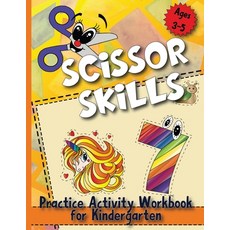 Scissor Skills: Practice Activity Workbook for Kindergarten 平裝版, Jocky Books, 英文