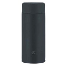 ZOJIRUSHI 象印 不鏽鋼保溫瓶, 黑色, 360ml, 1個