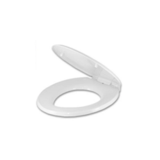 免掀式自動反彈馬桶座墊 台灣製造 (牙白/噴射/分離馬桶適用), 白色