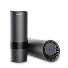 DAWISE【AC01鋼鐵灰】便攜款高效能空氣清淨器(適用車內/室內), 鋼鐵灰, AC01