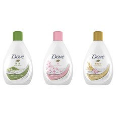 Dove 多芬 沐浴露迷你瓶 45g 3瓶, 1個