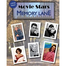 (英文圖書) Movie Stars Memory Lane: Large Print Book for Dementia Patients 平裝版, Createspace Independent Pub..., 英文