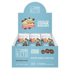 KISS MY KETO 生酮棒, 50g, 12入, Chocolate Cookie Dough