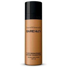 bareMinerals Bare Skin Pure Brightening Serum Foundation SPF20 30 毫升, 1瓶, Bare Walnut