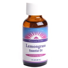 HERITAGE STORE 檸檬草精油, 1個, 30毫升