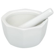 HIC 8角研磨缽+搗碎棒, 1個