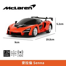 星輝 RASTAR 原廠授權 1:24 遙控車 法拉利 藍寶堅尼 超跑模型, 藍色和橙色