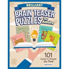 (英文圖書) Brilliant Brain Teaser Puzzles for Adults: 101 Games to Sharpen the Mind 平裝版, Fox Chapel Publishing, 英文