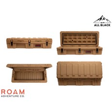 ROAM adventure 車頂收納箱 95L【綠色工場】行李箱 車頂箱 置物箱 美國原裝進口 密封箱 軍規防水防摔, 沙色