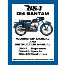 (英文圖書) BSA D14 Bantam Workshop Manual & Instruction Manual 平裝版, Veloce Enterprises, Inc., 英文